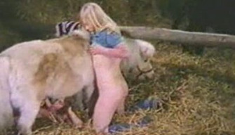 Porno kebun binatang retro keren dengan kuda poni